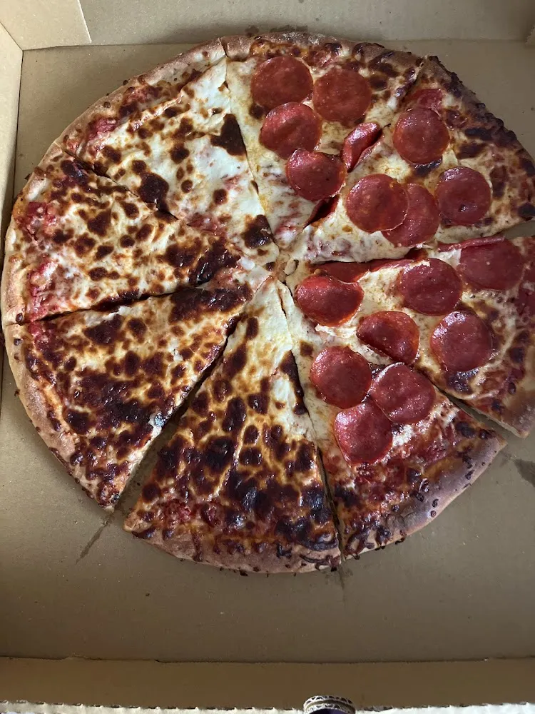 Pepperoni and Pineapple Pizza